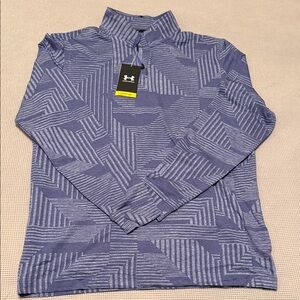Under Armour Geometric Blue Pullover